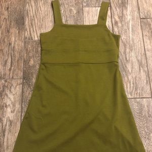 BCBG Green Sleeveless Dress Size Medium
